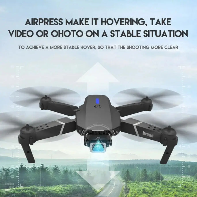 AeroMax E88 Pro – 4K Dual Camera Foldable Drone