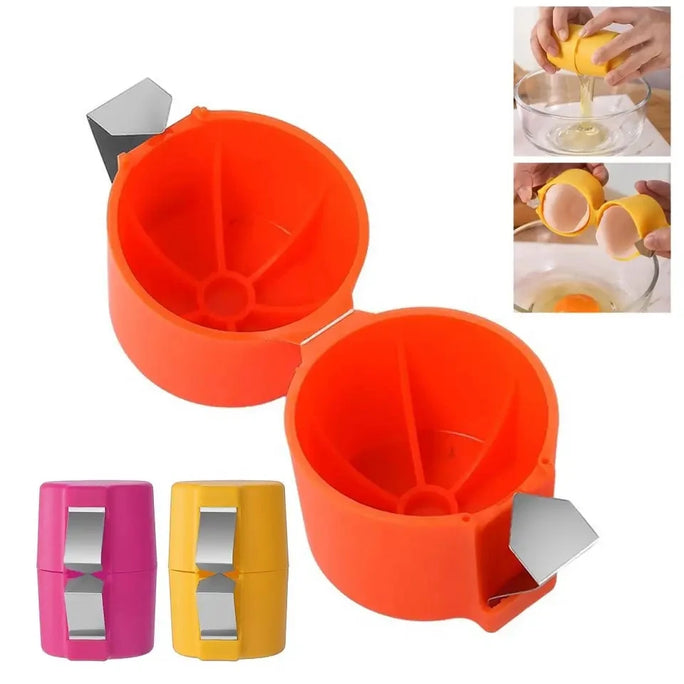 EggMaster™ – 3-in-1 Egg Opener & Separator