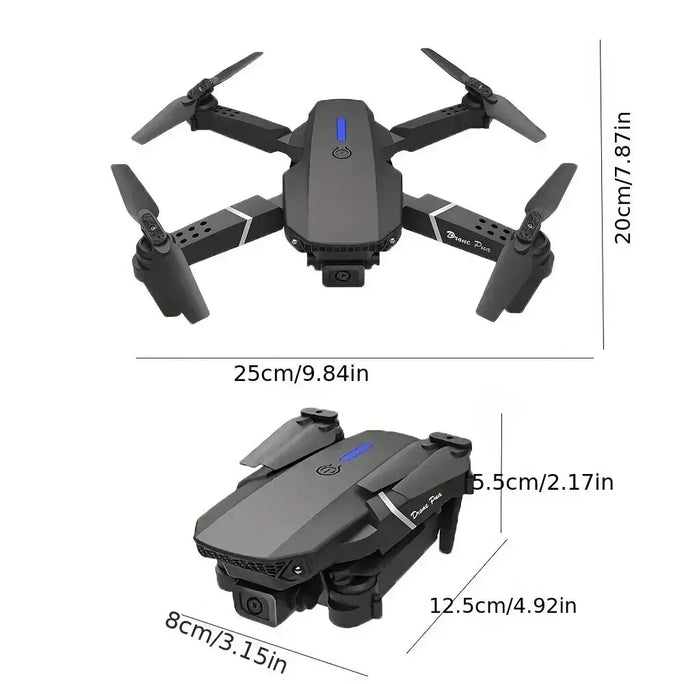 AeroMax E88 Pro – 4K Dual Camera Foldable Drone