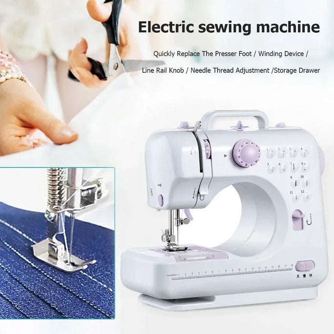 StitchMate Pro™ – Mini Electric Sewing Machine